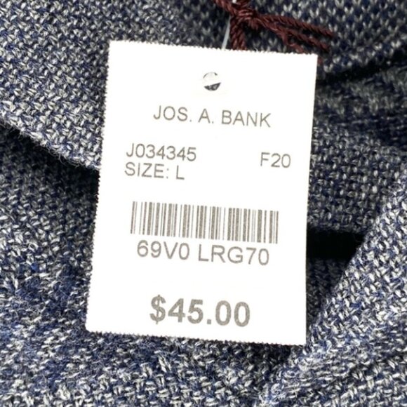 JOS A BANK 1905 Collection Stripe Lapel Sweater - Picture 5 of 5